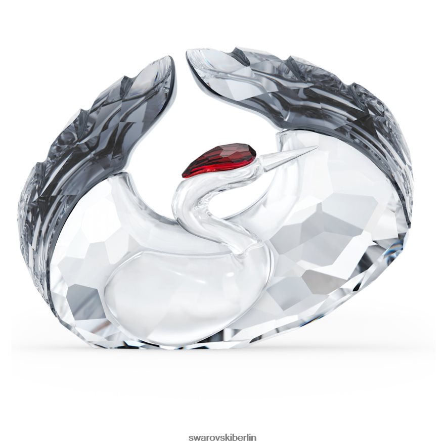 Swarovski zwischen blauen Bergen tanzender Kranich Sammlung Dekorationen HLT4481662
