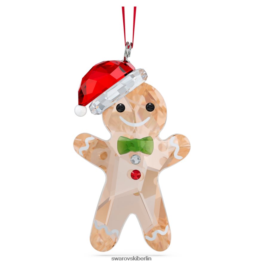Swarovski Feiertagsbeifall-Lebkuchenmann-Ornament Sammlung Dekorationen HLT4481814