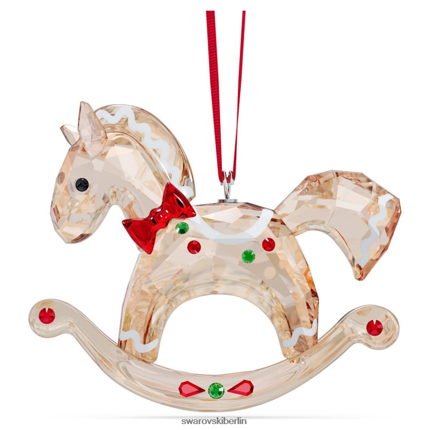 Swarovski Lebkuchen-Schaukelpferd-Ornament zum Feiertag Sammlung Dekorationen HLT4481815
