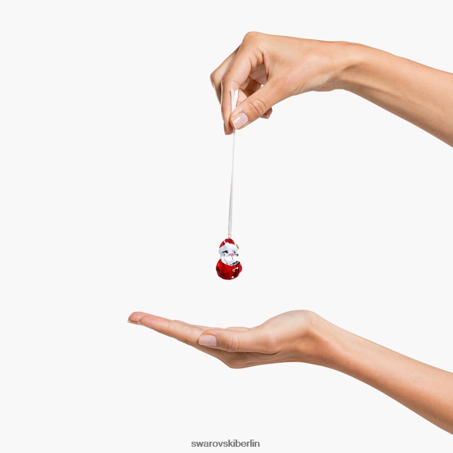 Swarovski Schaukelnder Weihnachtsmann-Ornament Sammlung Dekorationen HLT4481832