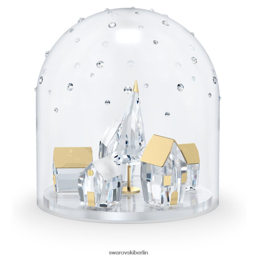 Swarovski Weihnachtszauber-Winterdorf-Glocke Sammlung Dekorationen HLT4481850