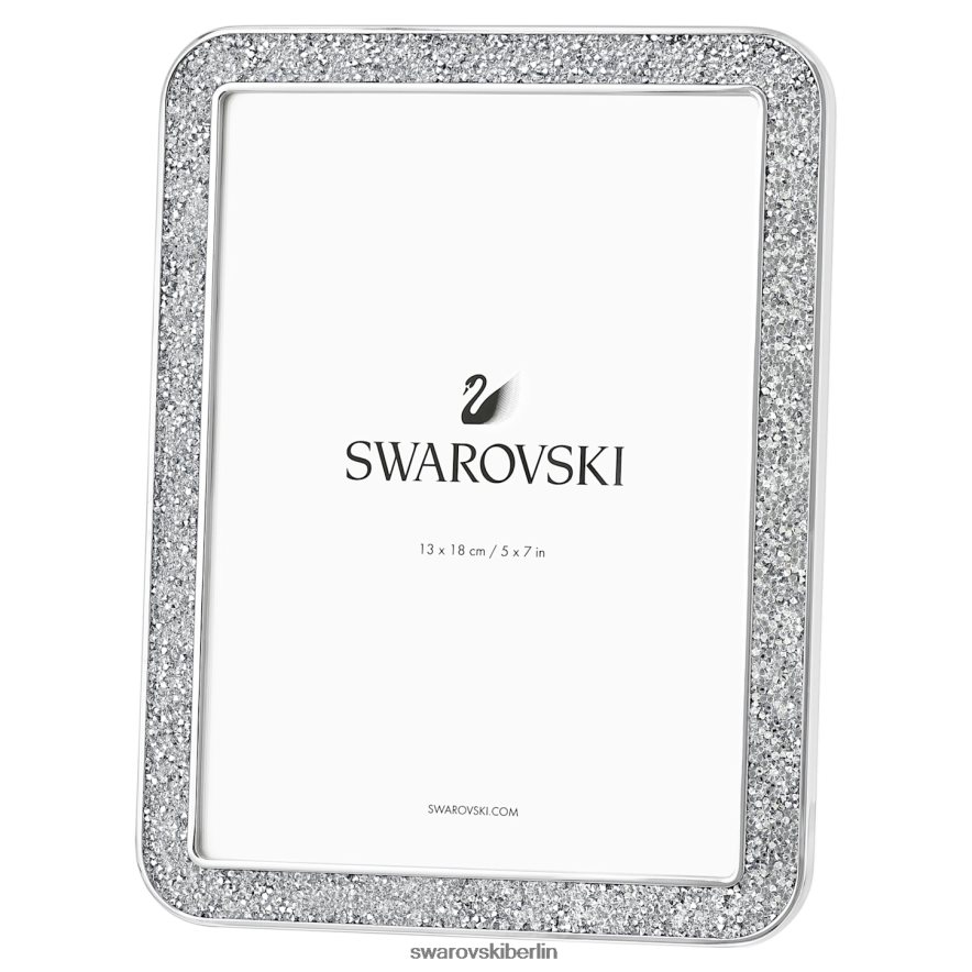 Swarovski Minera-Bilderrahmen rechteckige Form, silberfarben Dekorationen HLT4481760