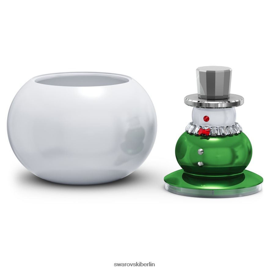 Swarovski Feiertagsbeifall Schneemann-Süßigkeitsschüssel Sammlung Dekorationen HLT4481776
