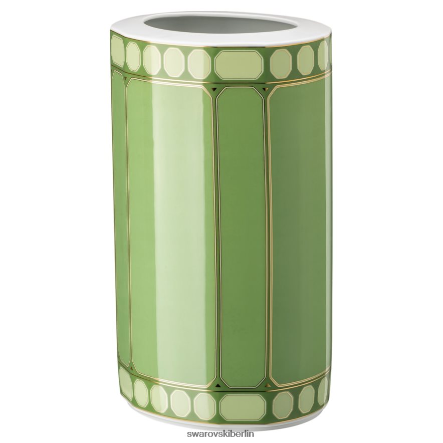 Swarovski Signum-Vase Porzellan, grün Dekorationen HLT4481783