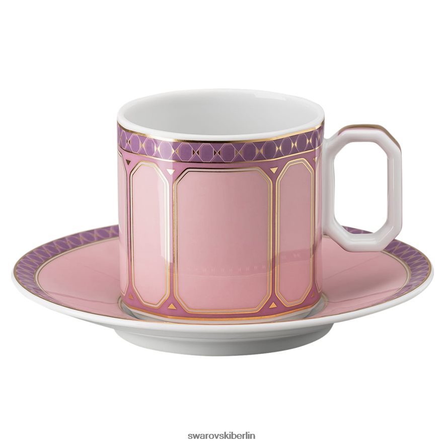 Swarovski Signum Espresso-Set Porzellan, mehrfarbig Dekorationen HLT4481712