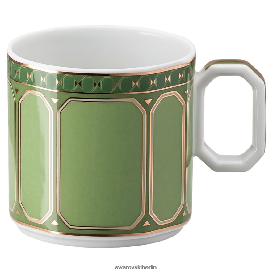 Swarovski Signum Espresso-Set Porzellan, mehrfarbig Dekorationen HLT4481712