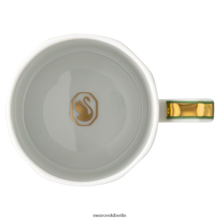 Swarovski Signum Espresso-Set Porzellan, mehrfarbig Dekorationen HLT4481712