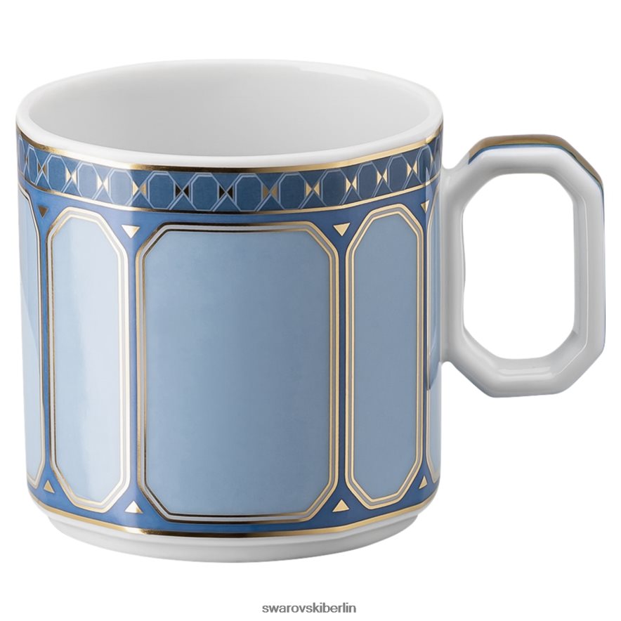 Swarovski Signum Espresso-Set Porzellan, mehrfarbig Dekorationen HLT4481714