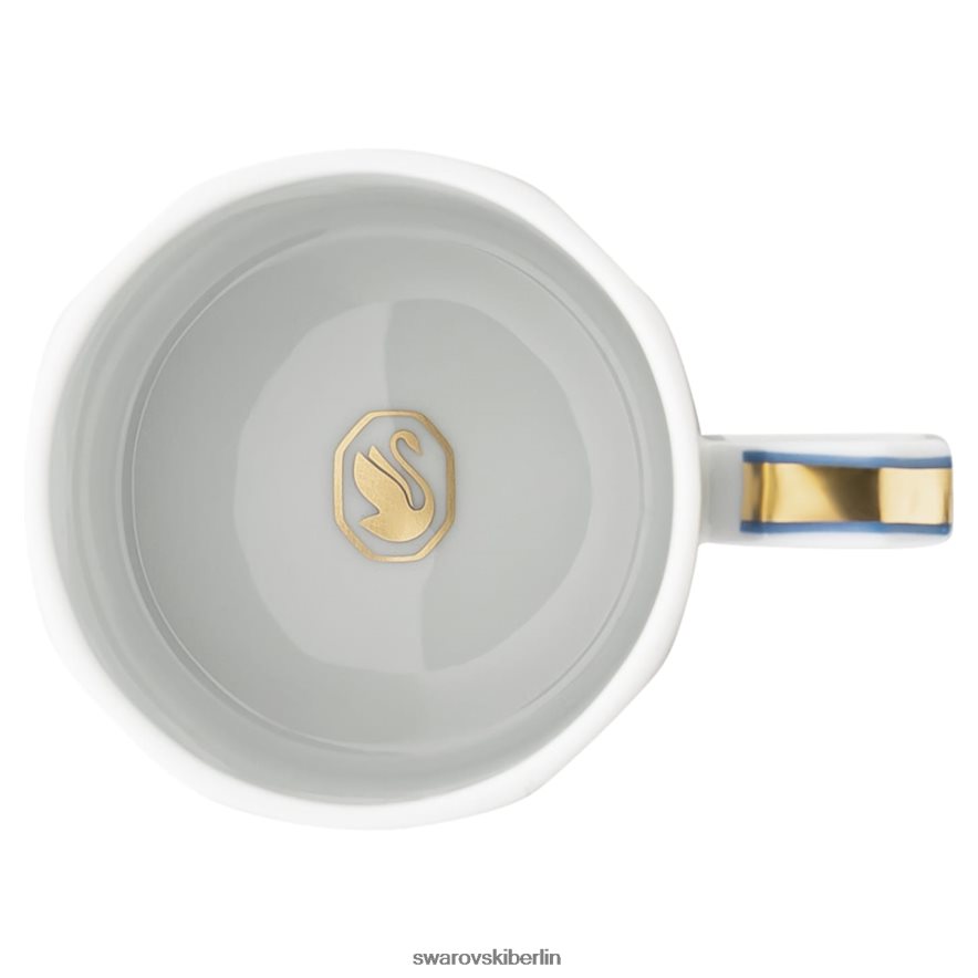 Swarovski Signum Espresso-Set Porzellan, mehrfarbig Dekorationen HLT4481714