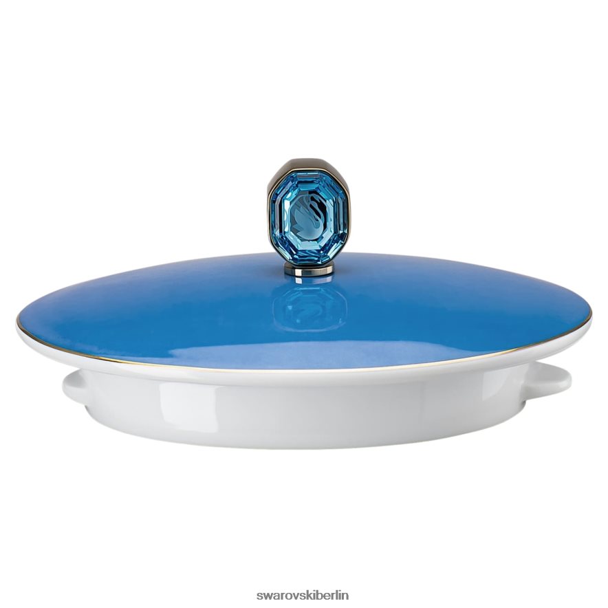 Swarovski Signum-Teekanne Porzellan, blau Dekorationen HLT4481733