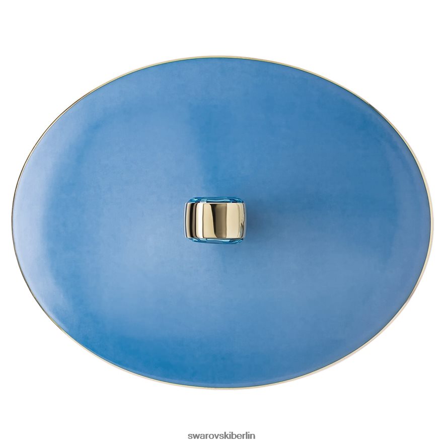 Swarovski Signum-Teekanne Porzellan, blau Dekorationen HLT4481733