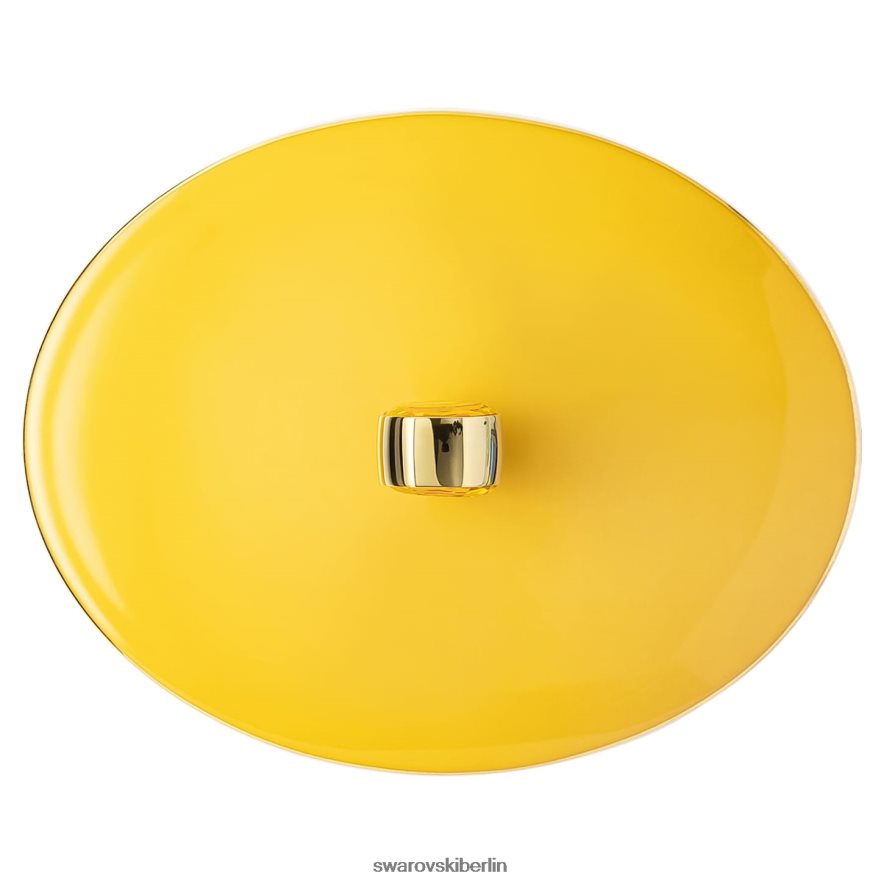 Swarovski Signum-Teekanne Porzellan, gelb Dekorationen HLT4481730