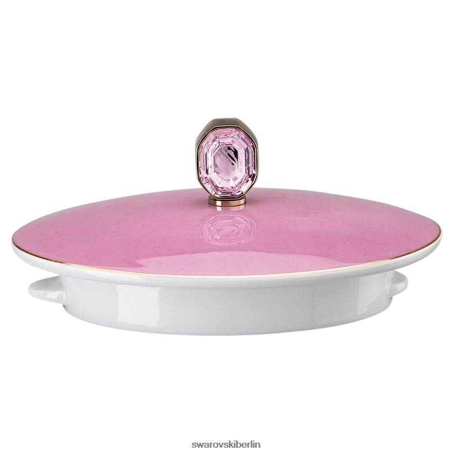 Swarovski Signum-Teekanne Porzellan, rosa Dekorationen HLT4481744