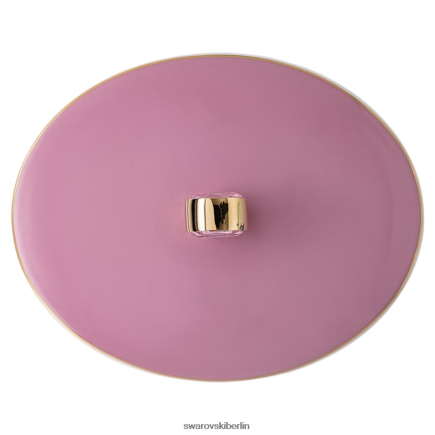 Swarovski Signum-Teekanne Porzellan, rosa Dekorationen HLT4481744