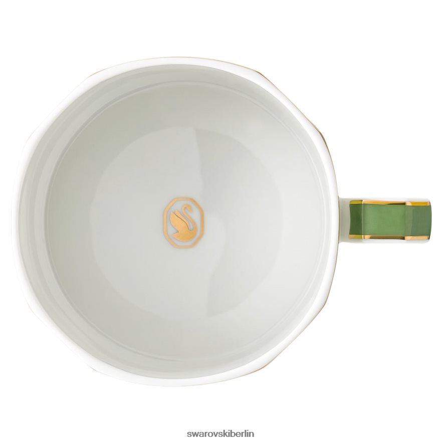 Swarovski Signum Teetassen-Set Porzellan, mehrfarbig Dekorationen HLT4481723