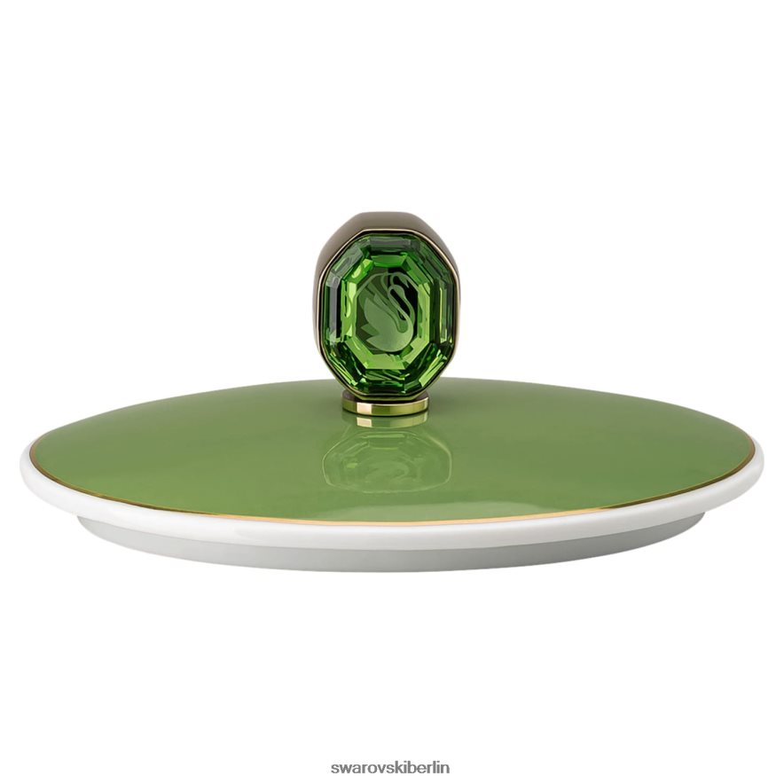 Swarovski Signum Zuckerdose Porzellan, grün Dekorationen HLT4481725