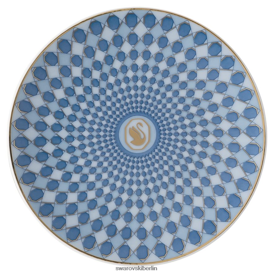 Swarovski Signumplatte Porzellan, blau Dekorationen HLT4481748