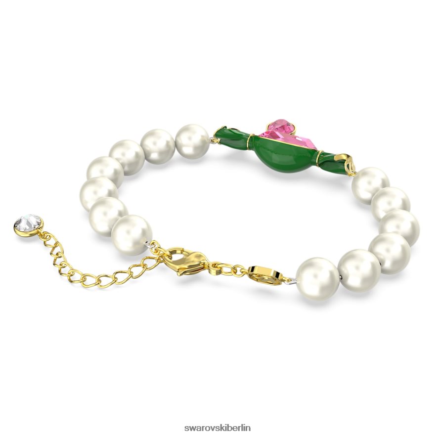 Swarovski Dulcis-Armband Bonbon und Tropfen, mehrfarbig, vergoldet Schmuck HLT448480