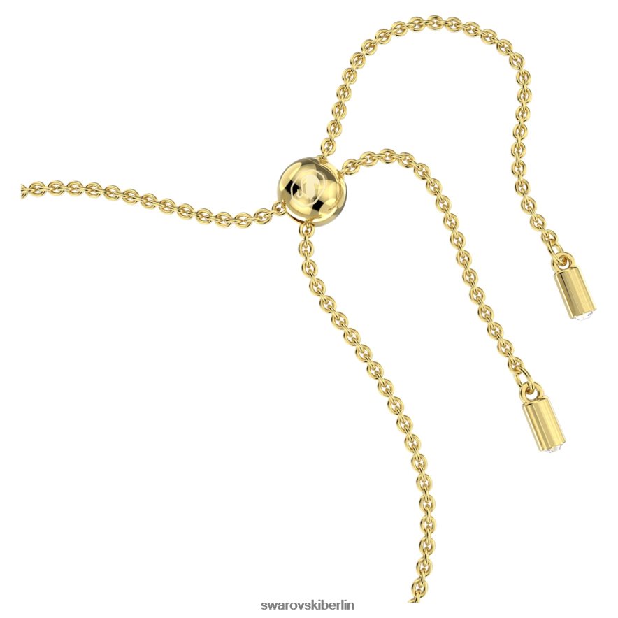 Swarovski Emily-Armband gemischte runde Schliffe, Goldton, vergoldet Schmuck HLT448482