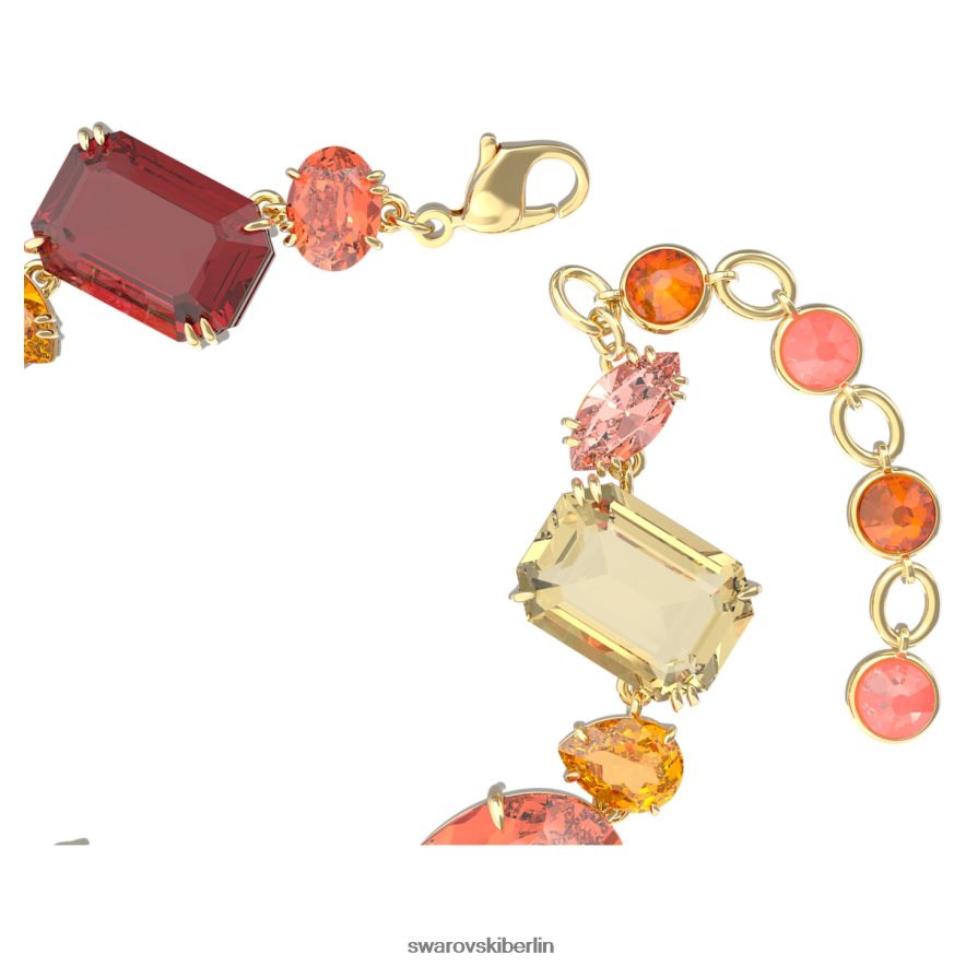 Swarovski Gema-Armband Mischschliffe, mehrfarbig, vergoldet Schmuck HLT448486