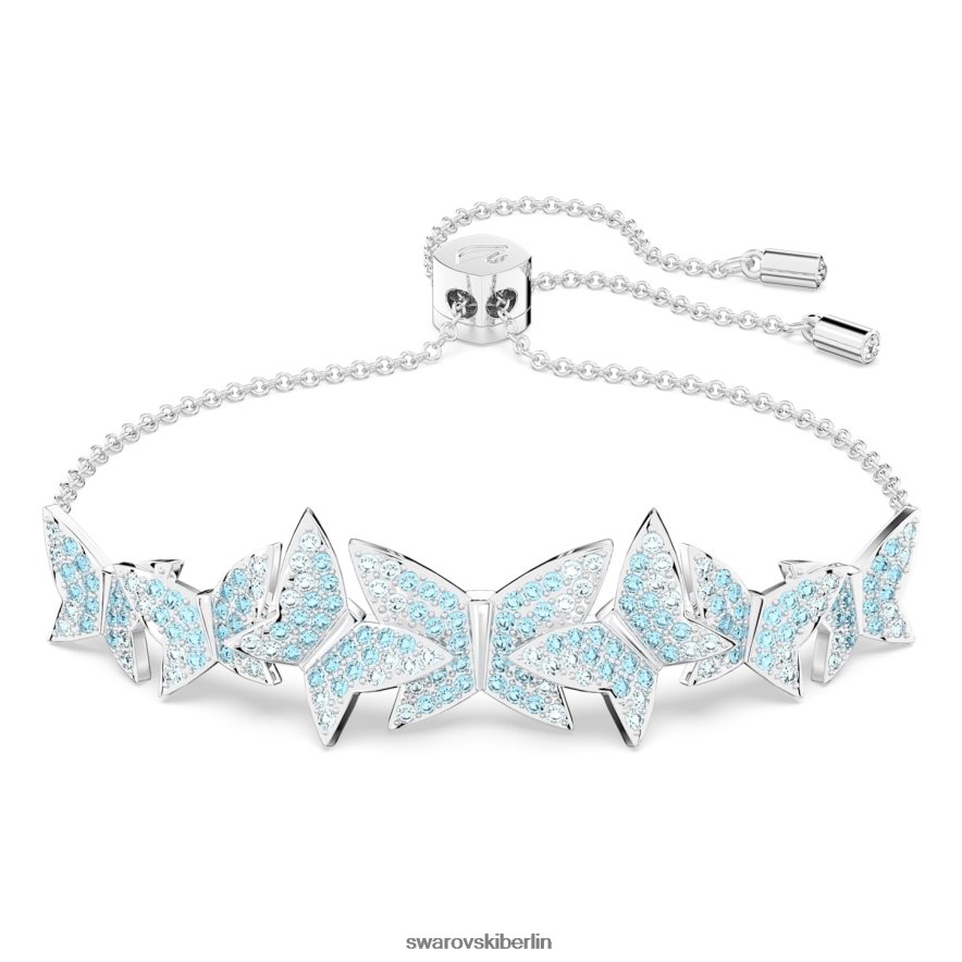 Swarovski Lilia-Armband Schmetterling, blau, rhodiniert Schmuck HLT448477