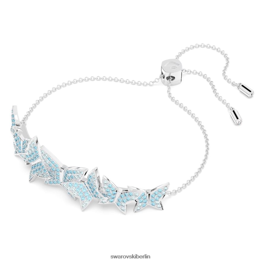 Swarovski Lilia-Armband Schmetterling, blau, rhodiniert Schmuck HLT448477