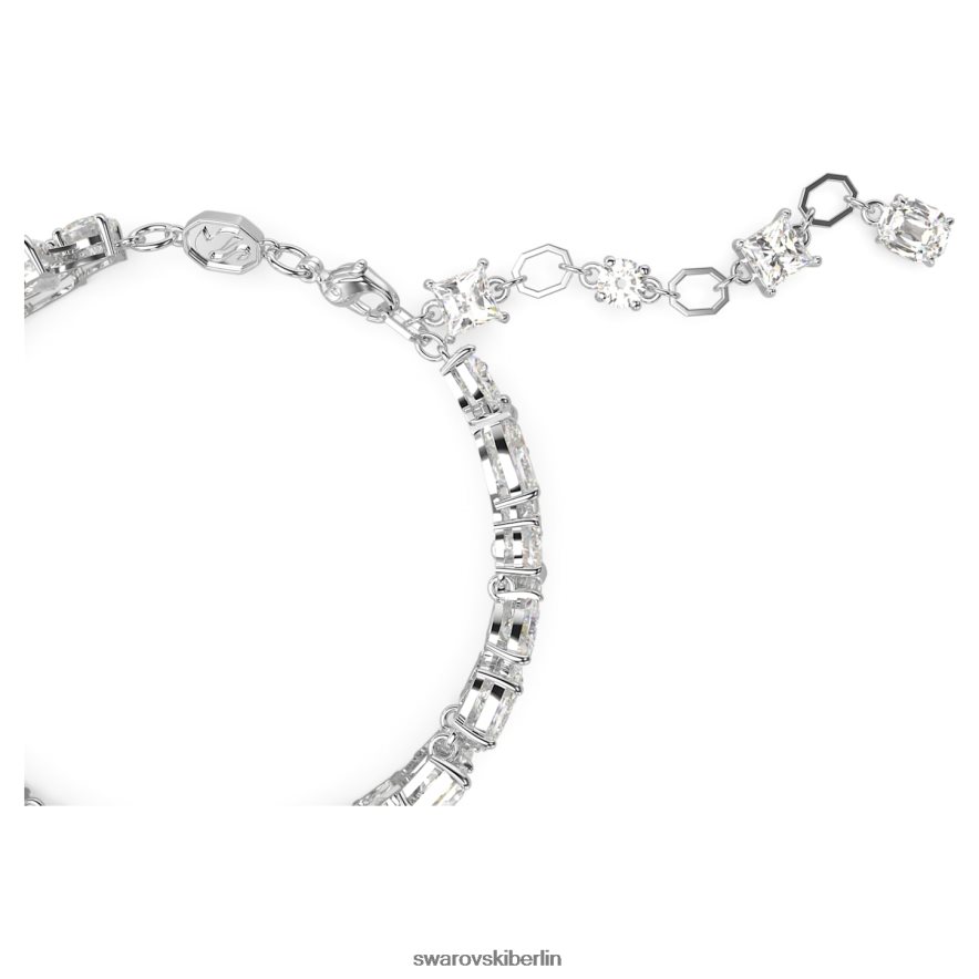Swarovski Mesmera-Armband Mischschliffe, weiß, rhodiniert Schmuck HLT448517