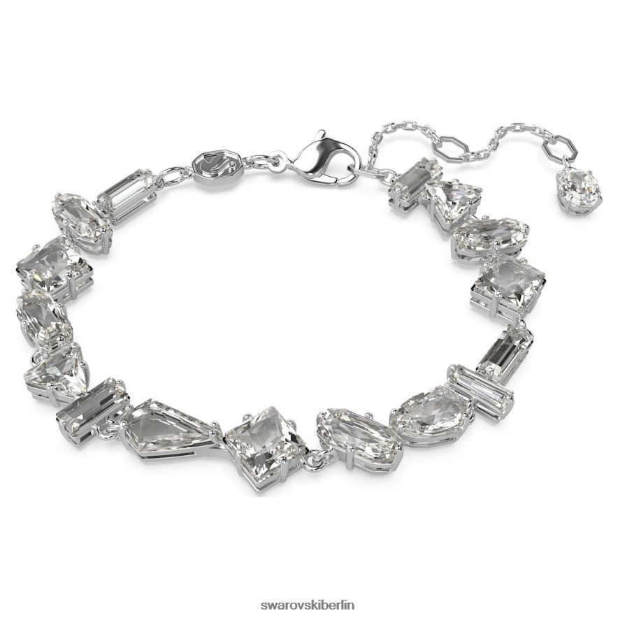 Swarovski Mesmera-Armband Mischschliffe, weiß, rhodiniert Schmuck HLT448520