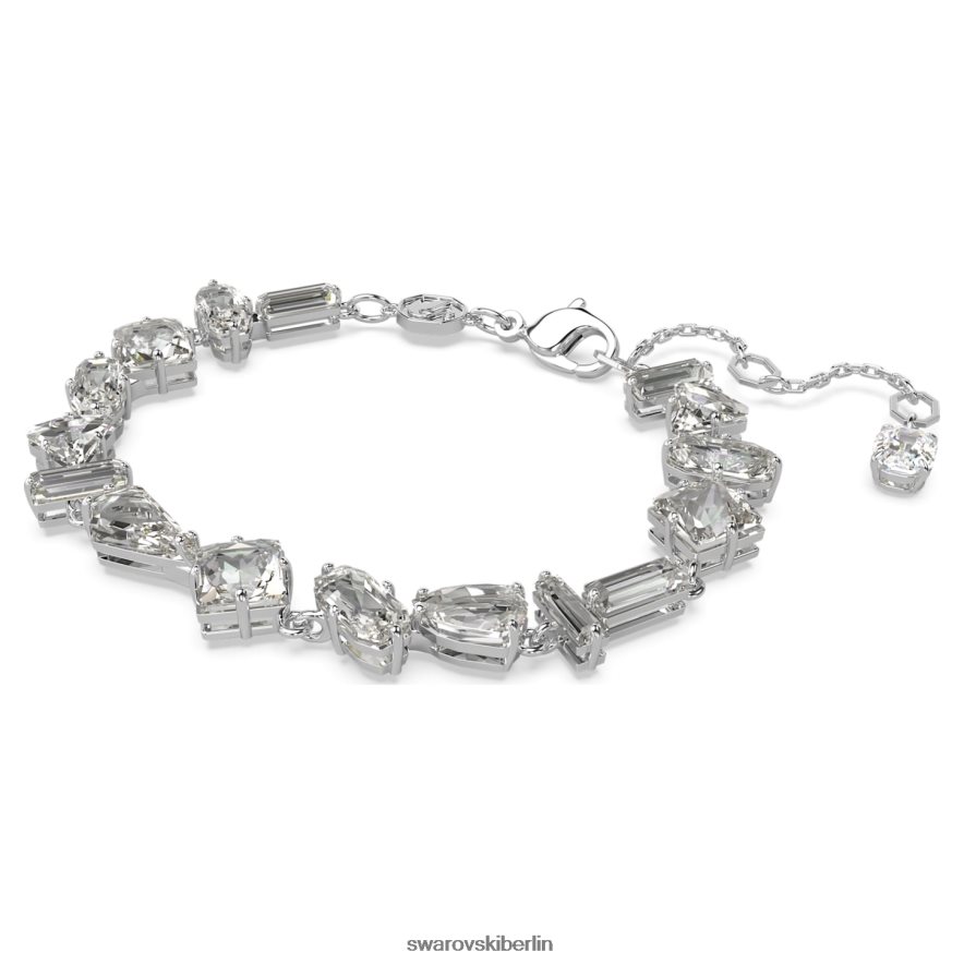 Swarovski Mesmera-Armband Mischschliffe, weiß, rhodiniert Schmuck HLT448520
