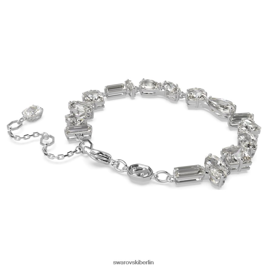 Swarovski Mesmera-Armband Mischschliffe, weiß, rhodiniert Schmuck HLT448520