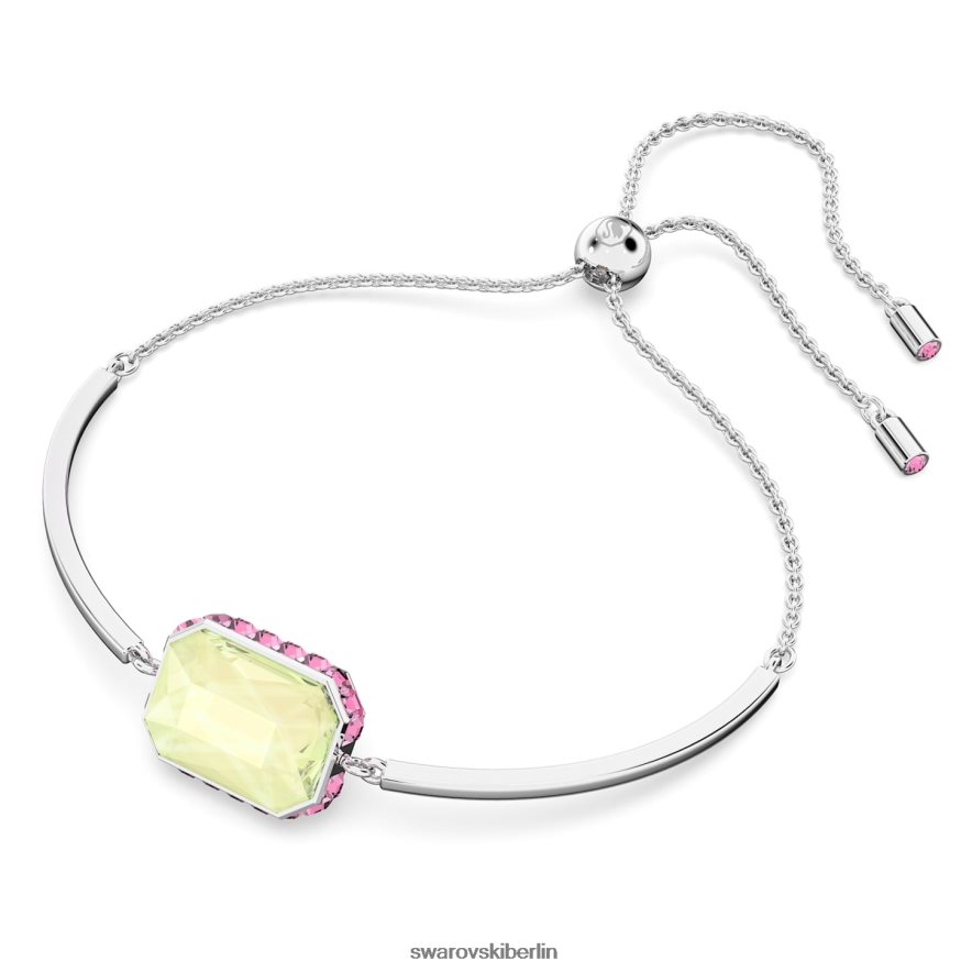 Swarovski Orbita-Armband Achteckschliff, mehrfarbig, rhodiniert Schmuck HLT448540