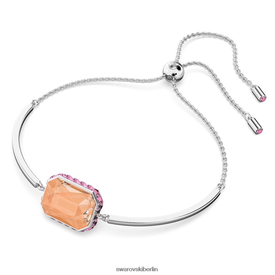 Swarovski Orbita-Armband Achteckschliff, mehrfarbig, rhodiniert Schmuck HLT448540