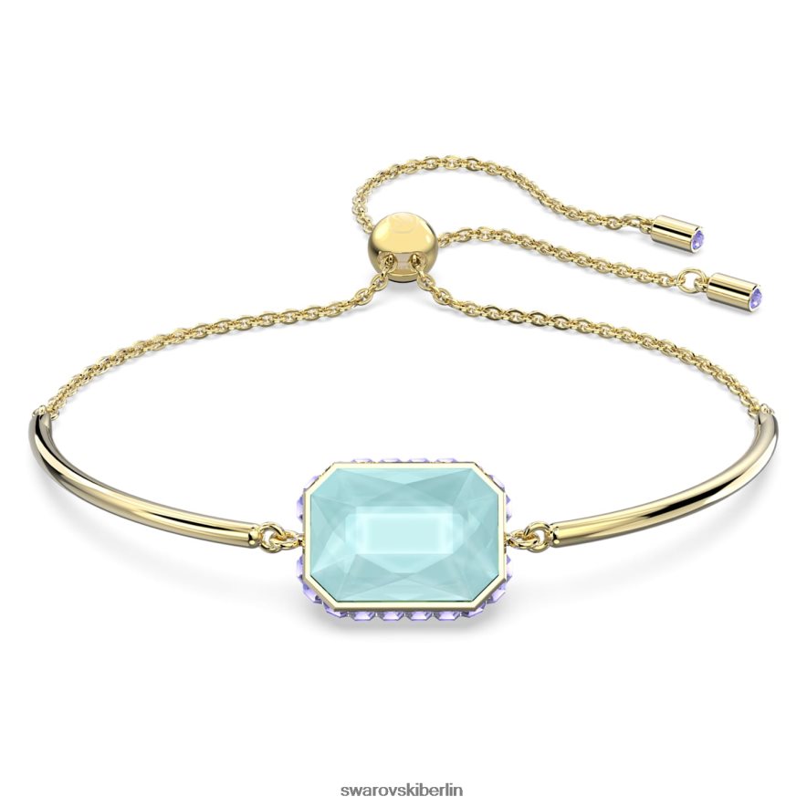 Swarovski Orbita-Armband Achteckschliff, mehrfarbig, vergoldet Schmuck HLT448492