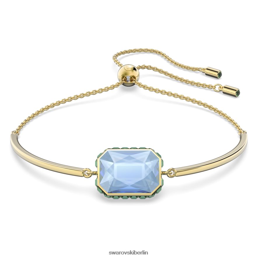 Swarovski Orbita-Armband Achteckschliff, mehrfarbig, vergoldet Schmuck HLT448496