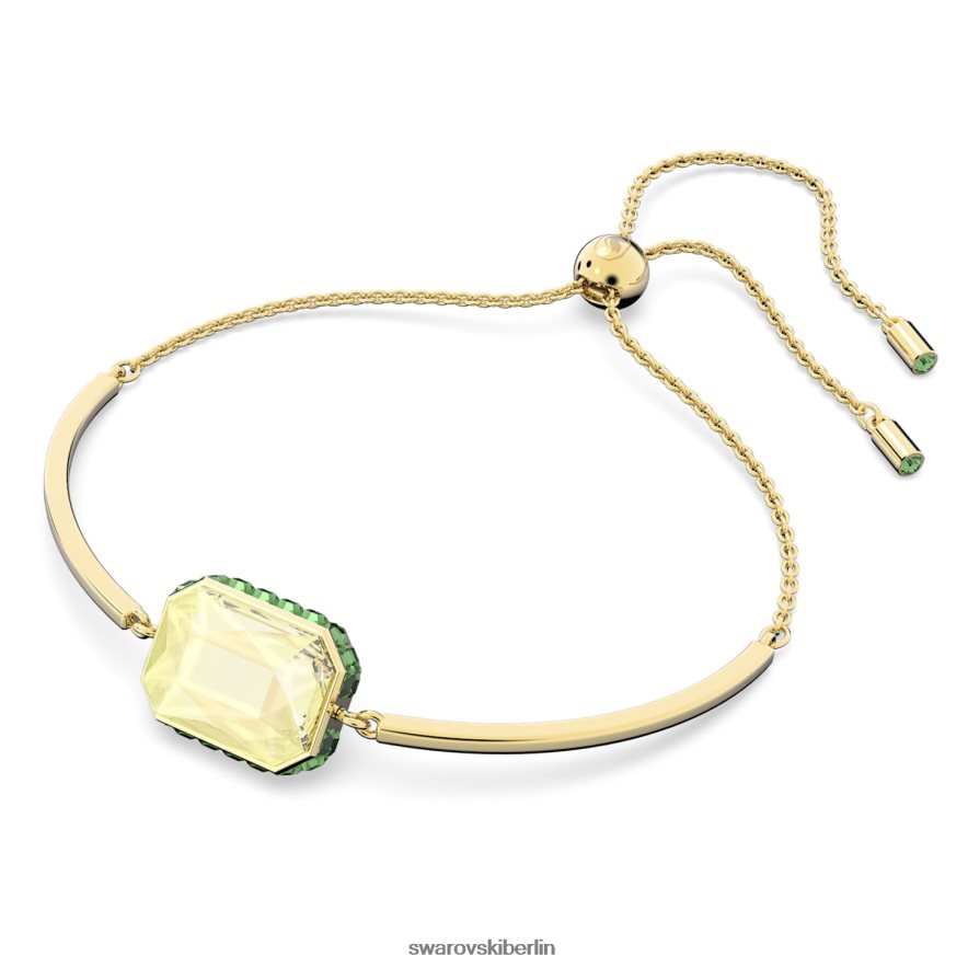 Swarovski Orbita-Armband Achteckschliff, mehrfarbig, vergoldet Schmuck HLT448496