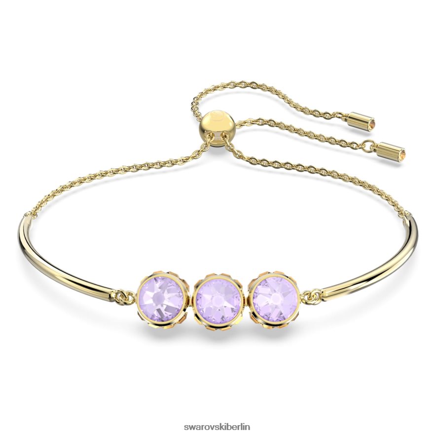 Swarovski Orbita-Armband Rundschliff, mehrfarbig, vergoldet Schmuck HLT448498