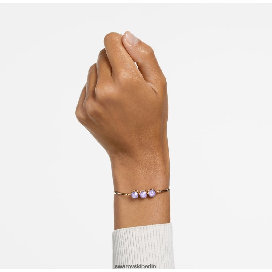 Swarovski Orbita-Armband Rundschliff, mehrfarbig, vergoldet Schmuck HLT448498