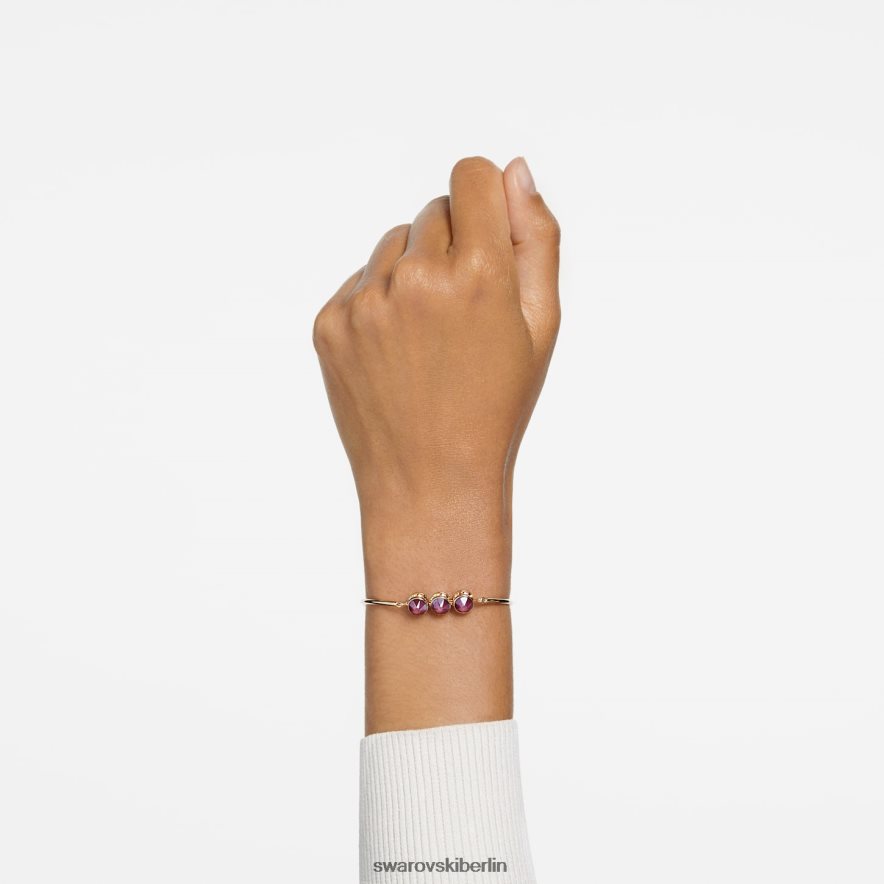 Swarovski Orbita-Armband Rundschliff, mehrfarbig, vergoldet Schmuck HLT448498