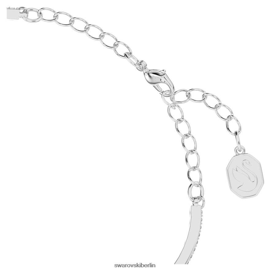 Swarovski Ortyx-Armband Dreiecksschliff, Pavé, weiß, rhodiniert Schmuck HLT448487