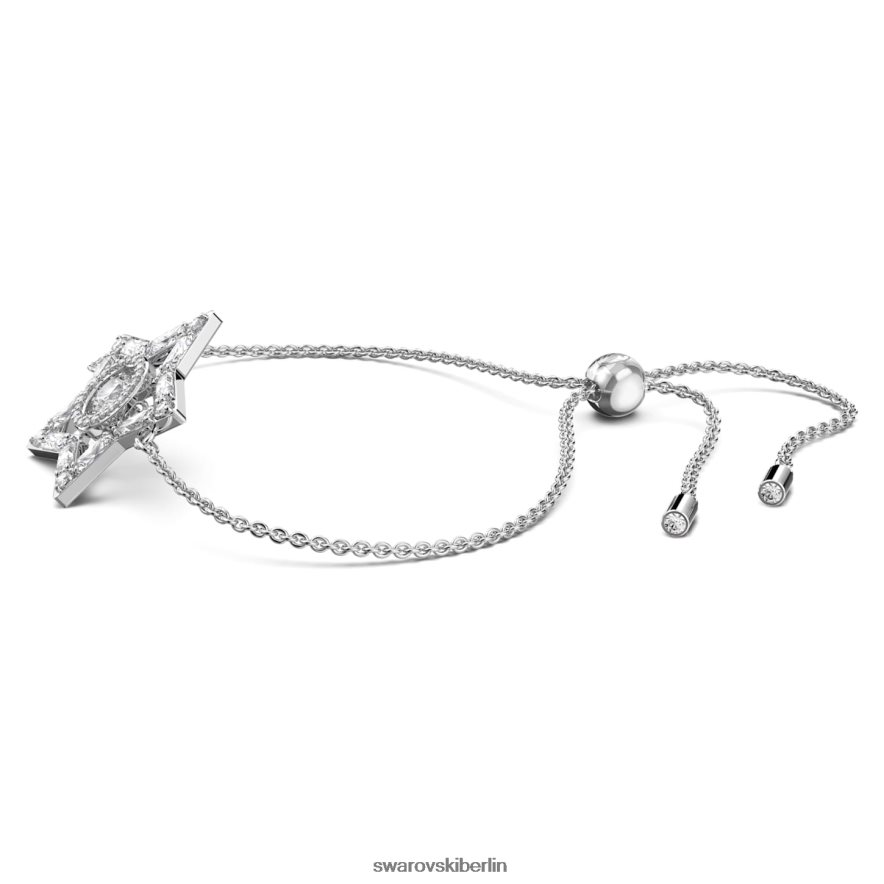 Swarovski Stella-Armband Mischschliffe, Stern, weiß, rhodiniert Schmuck HLT448513