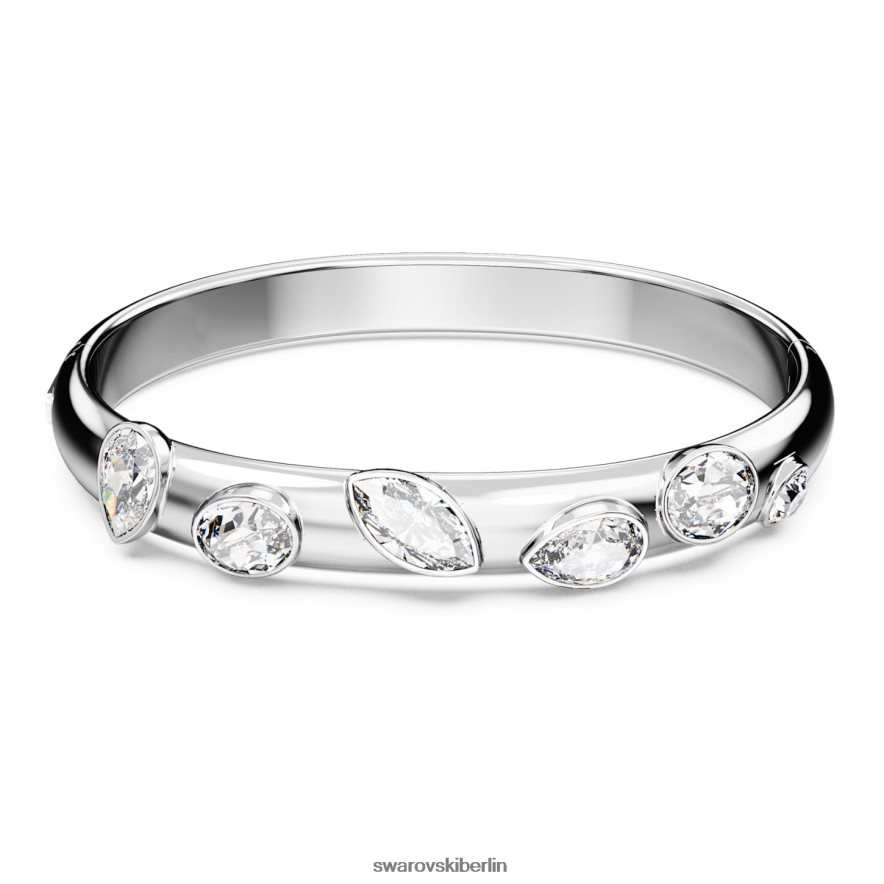 Swarovski Dextera-Armreif Mischschliffe, weiß, rhodiniert Schmuck HLT448630