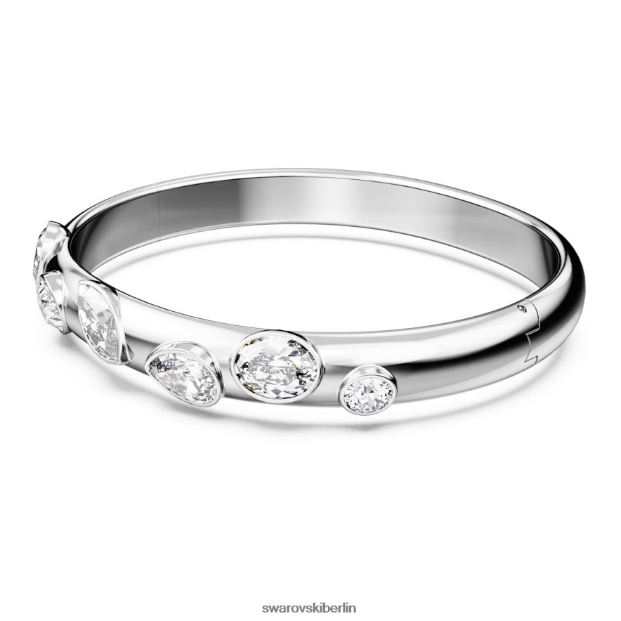 Swarovski Dextera-Armreif Mischschliffe, weiß, rhodiniert Schmuck HLT448630