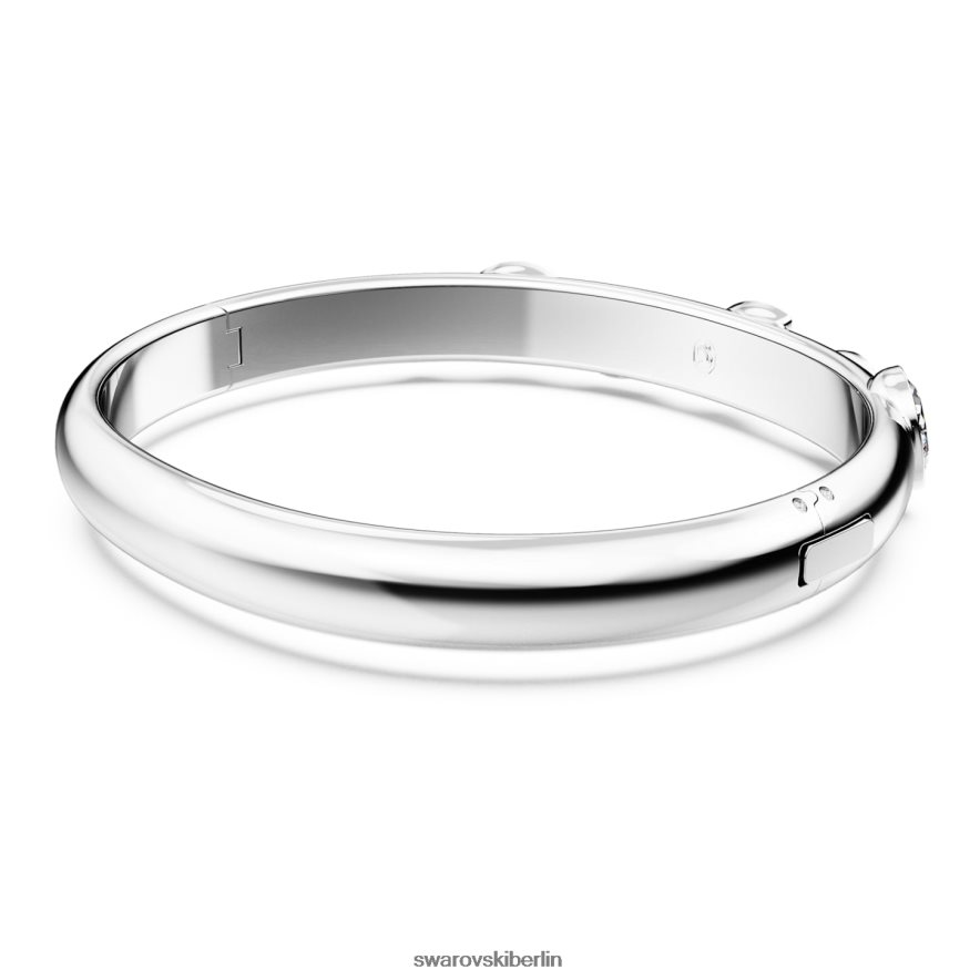 Swarovski Dextera-Armreif Mischschliffe, weiß, rhodiniert Schmuck HLT448630
