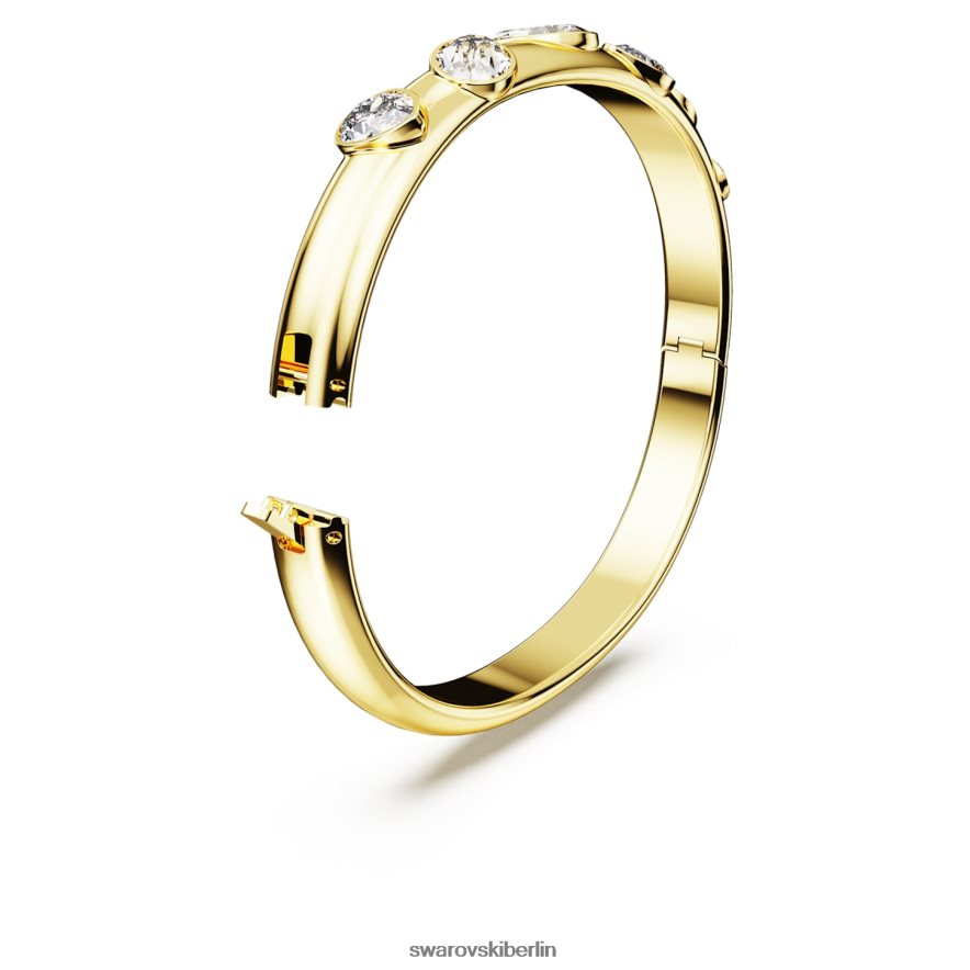 Swarovski Dextera-Armreif Mischschliffe, weiß, vergoldet Schmuck HLT448631
