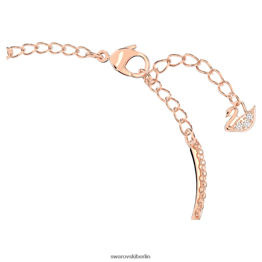 Swarovski Infinity-Armreif Infinity, weiß, rosévergoldet Schmuck HLT448493