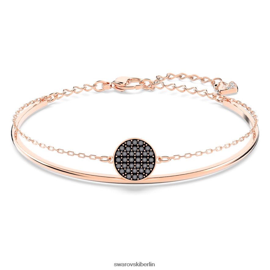 Swarovski Ingwer Armreif grau, rosévergoldet Schmuck HLT448605