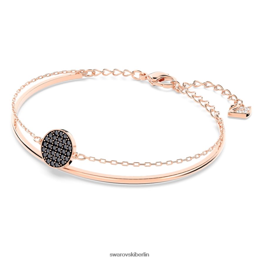 Swarovski Ingwer Armreif grau, rosévergoldet Schmuck HLT448605