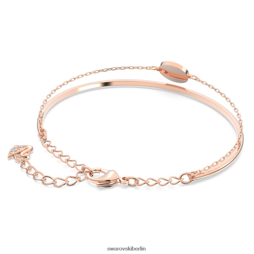 Swarovski Ingwer Armreif grau, rosévergoldet Schmuck HLT448605