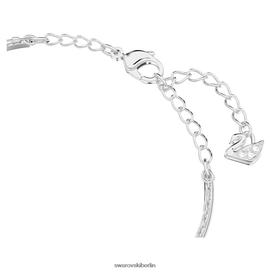 Swarovski Ingwer Armreif weiß, rhodiniert Schmuck HLT448601