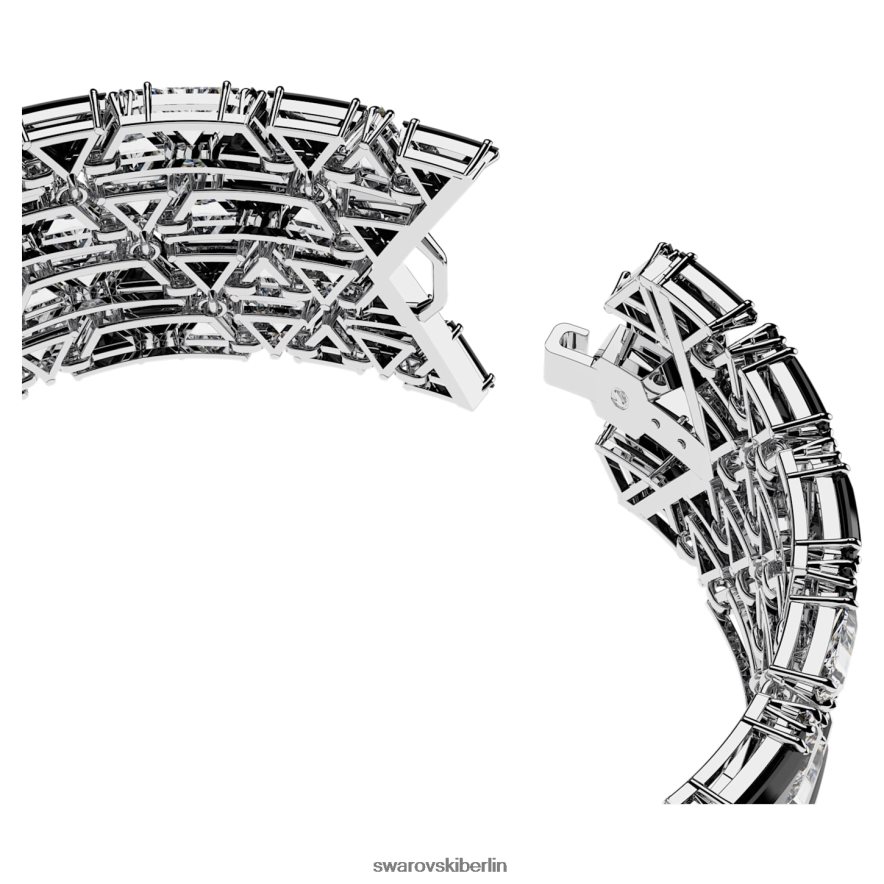 Swarovski Ortyx-Manschette Dreiecksschliff, schwarz, rhodiniert Schmuck HLT448609